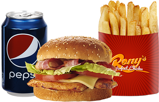 Menú Hamburguesa Brasa - Hamburger (600x600), Png Download