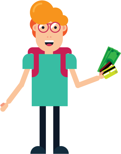 Manage Your Money - Cartoon (501x647), Png Download