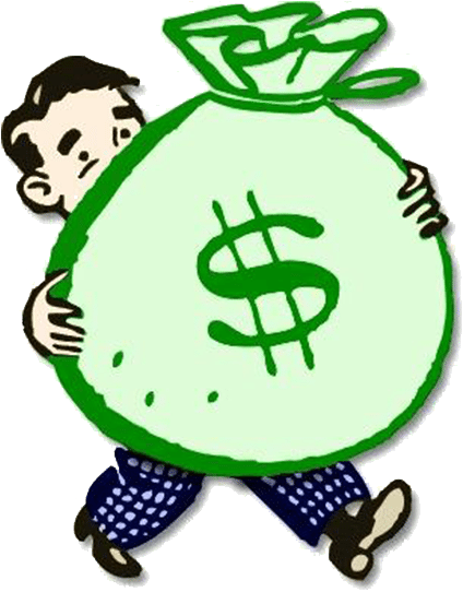 Money-feature - Money Bag (741x647), Png Download