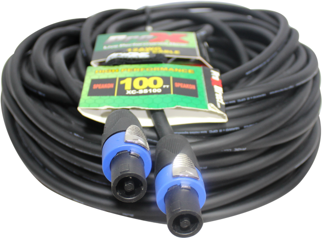 Speakon To Speakon 12awg High Performance Speaker Cable - Ethernet Cable (650x650), Png Download