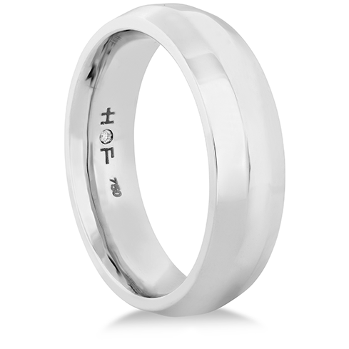 Coupled Metal Band - Titanium Ring (600x600), Png Download