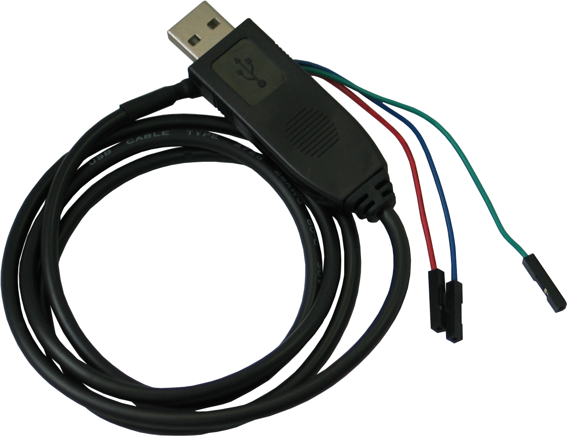 Usb Serial Cable (1164x896), Png Download