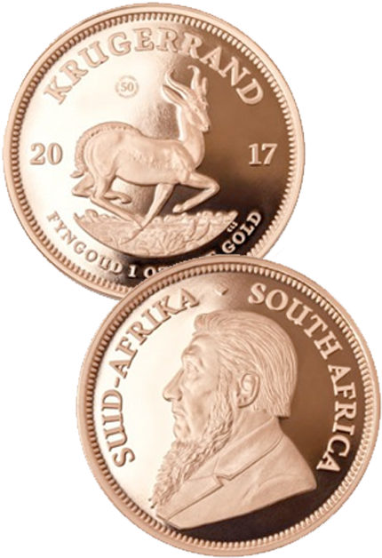 Proof Krugerrands - 2017 Proof Krugerrand (468x708), Png Download