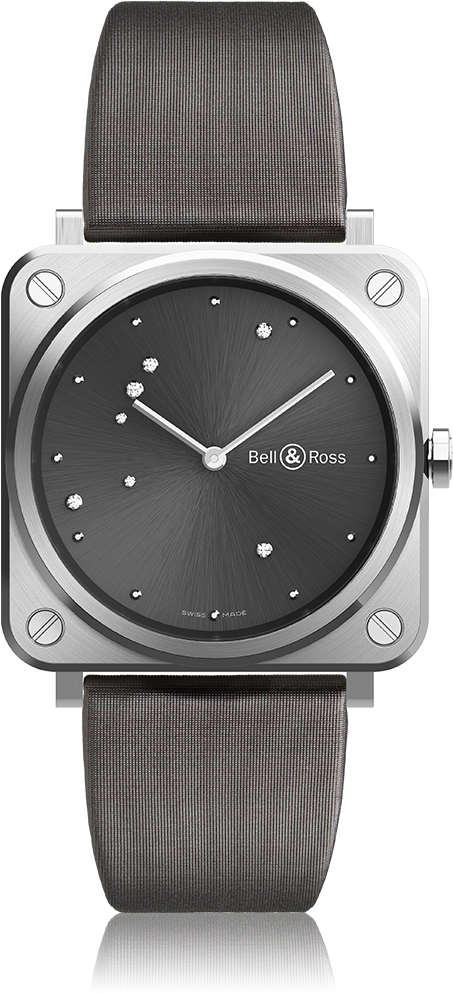 Br S Grey Diamond Eagle - Bell & Ross Diamond Eagle (915x1095), Png Download