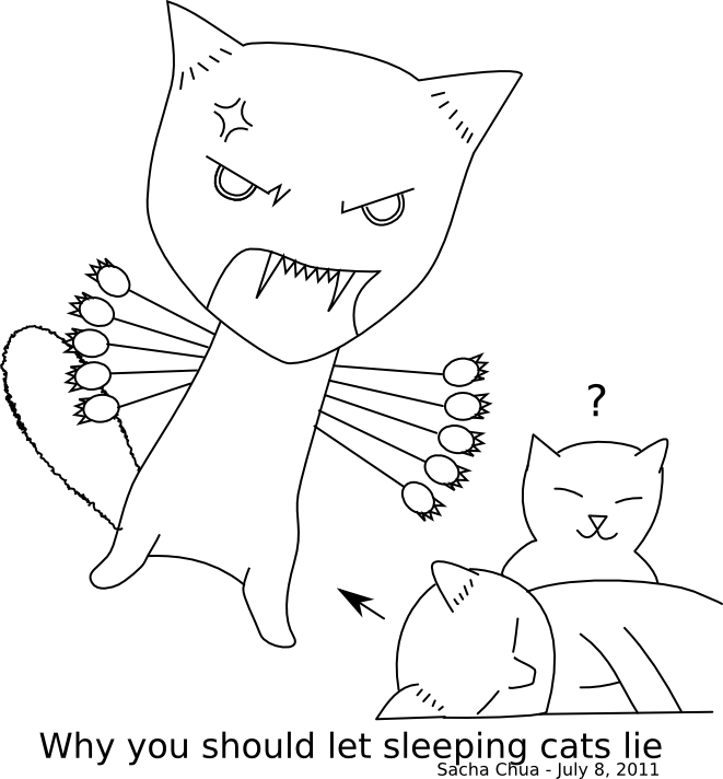 Press Question Mark To See Available Shortcut Keys - Cartoon (661x712), Png Download