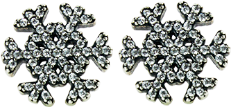 Copos De Nieve - Earrings (825x550), Png Download