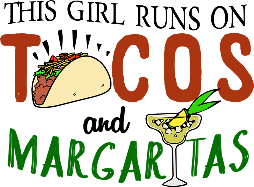 Tacos And Margaritas (1000x640), Png Download