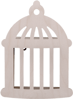 Birdcage Wood - Cage (700x908), Png Download