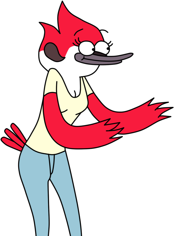 Un Show Mas Personajes Margarita - Margaret Regular Show Png (554x753), Png Download