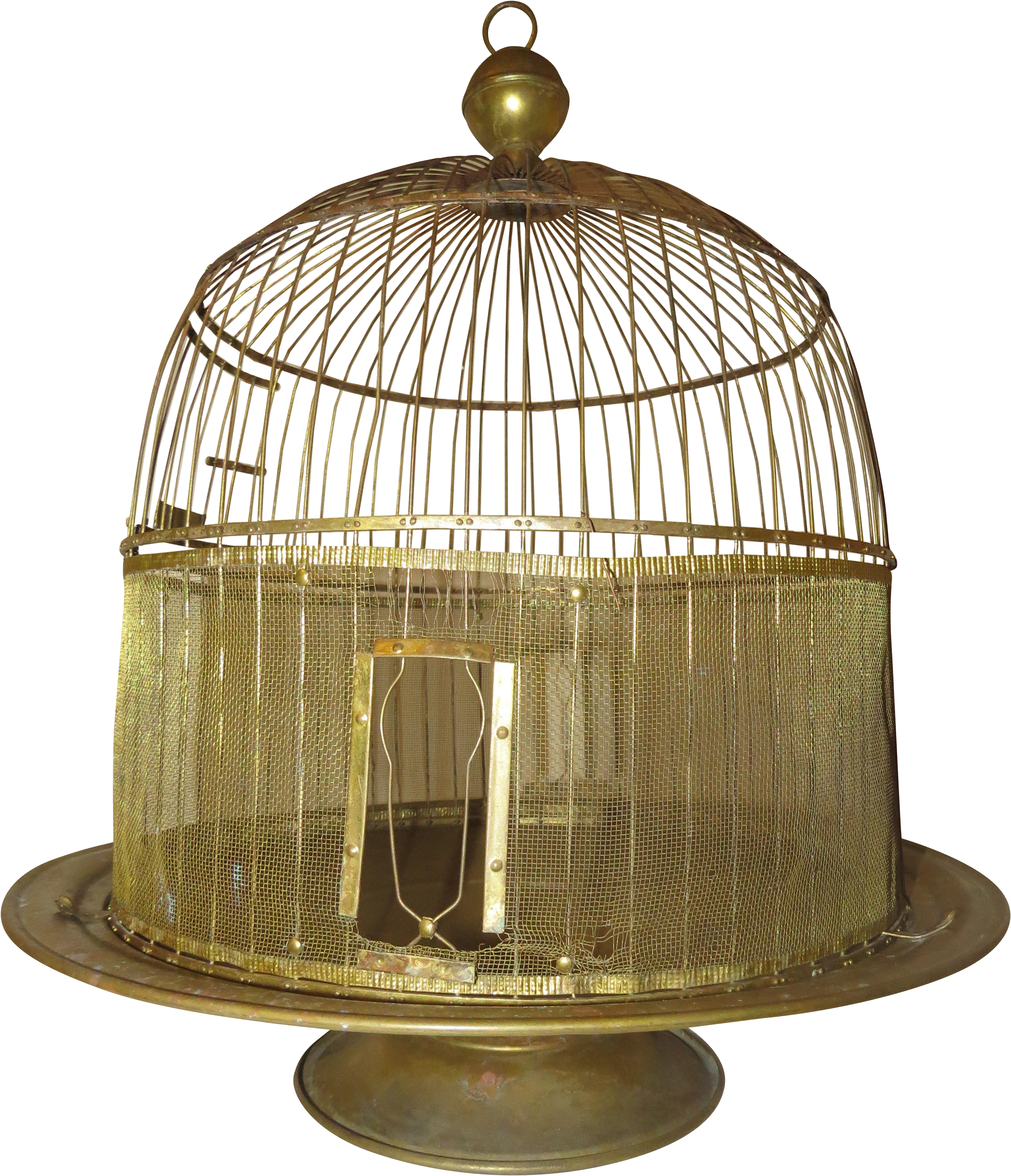 Birdcage Clipart Rustic - Cage (3129x3641), Png Download