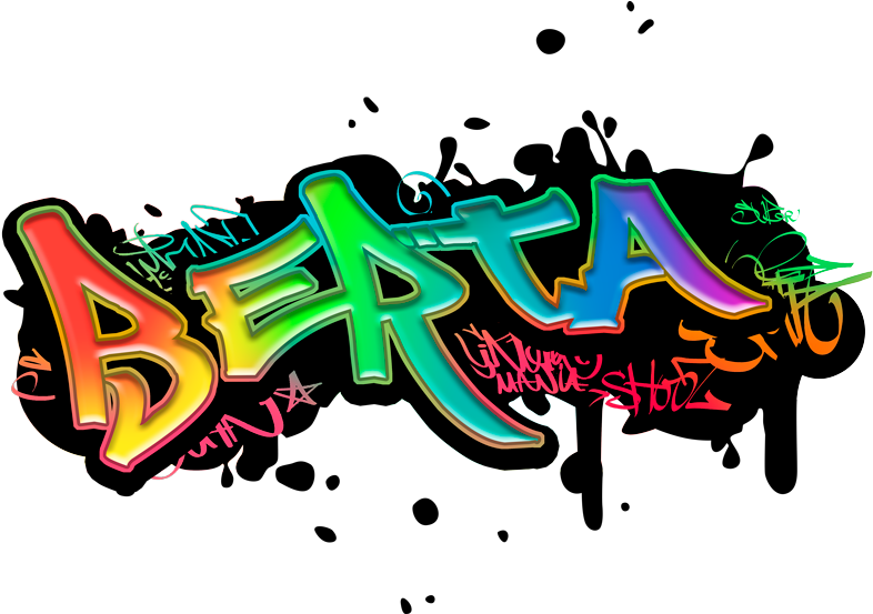 Wall Colour - Graffitis Con El Nombre Roberto (800x552), Png Download
