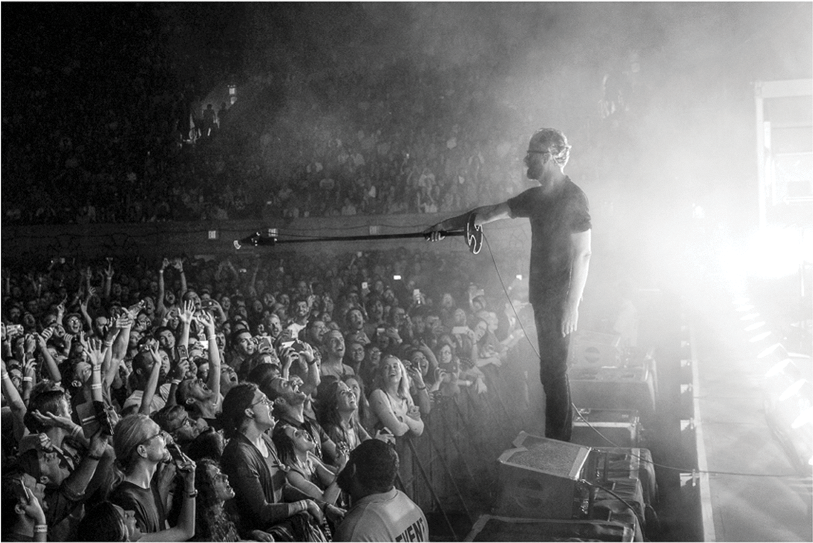 Forest Hills Stadium, Nyc, 10/6/17framed Printoriginal - Monochrome (1140x975), Png Download