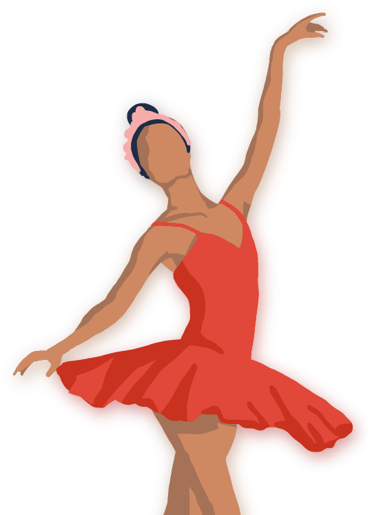 Ballet Dancer (559x755), Png Download
