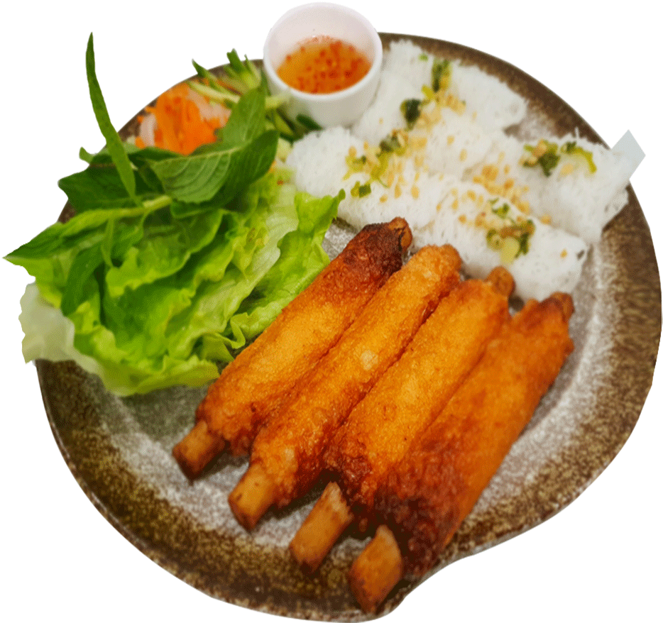 Steam Woven Rice Vermicelli With Prawn Sugar Cane - Siu Yuk (1024x1024), Png Download