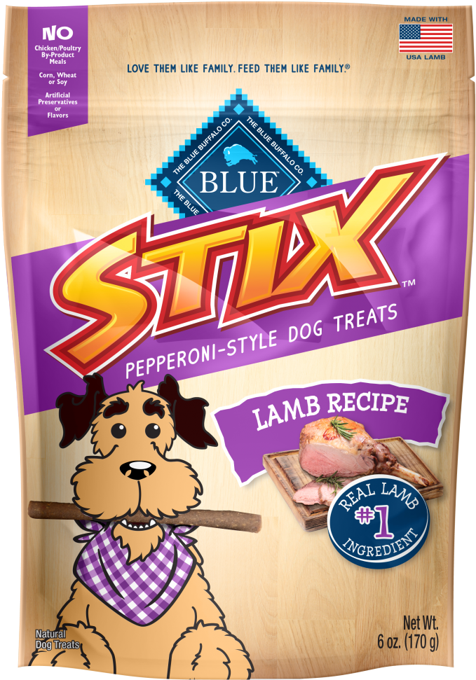 Blue Buffalo Stix Lamb And Apple Dog Treats - Blue Buffalo Stix (716x1000), Png Download