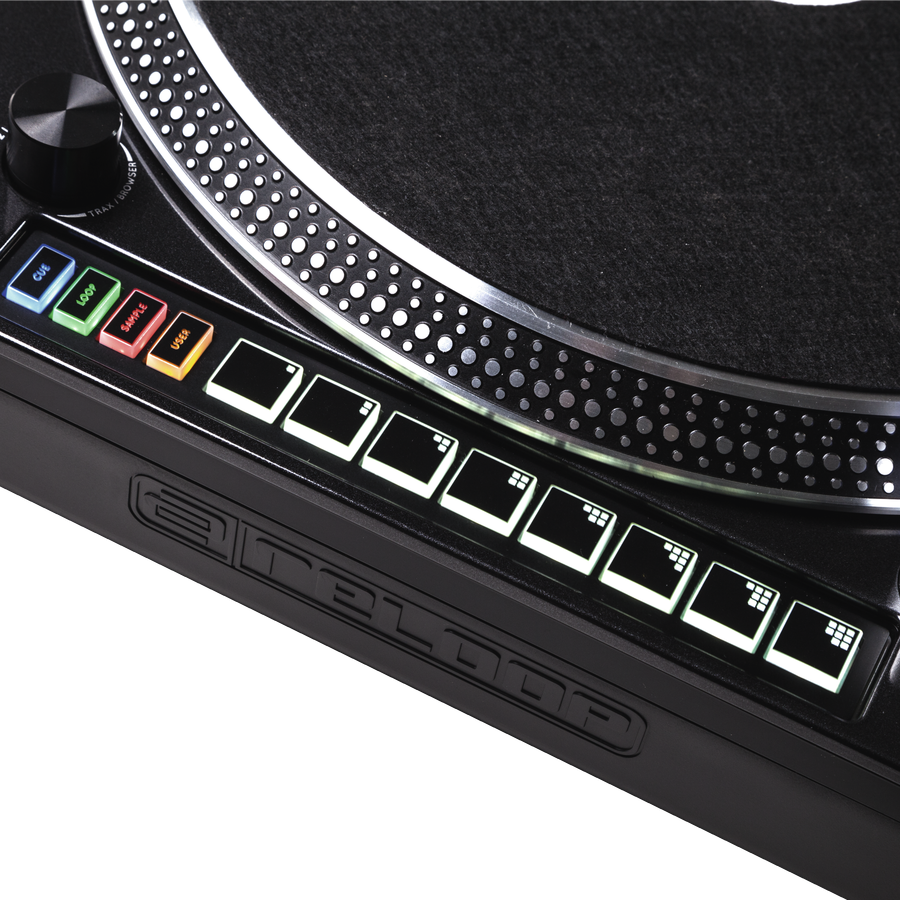 Digital Turntable W/direct Drive & Slipmats - Turntable (900x900), Png Download