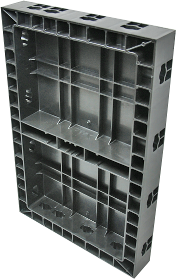 Bofu Concrete Wall Forms For Sale,plastic Formwork - Shelving (600x600), Png Download