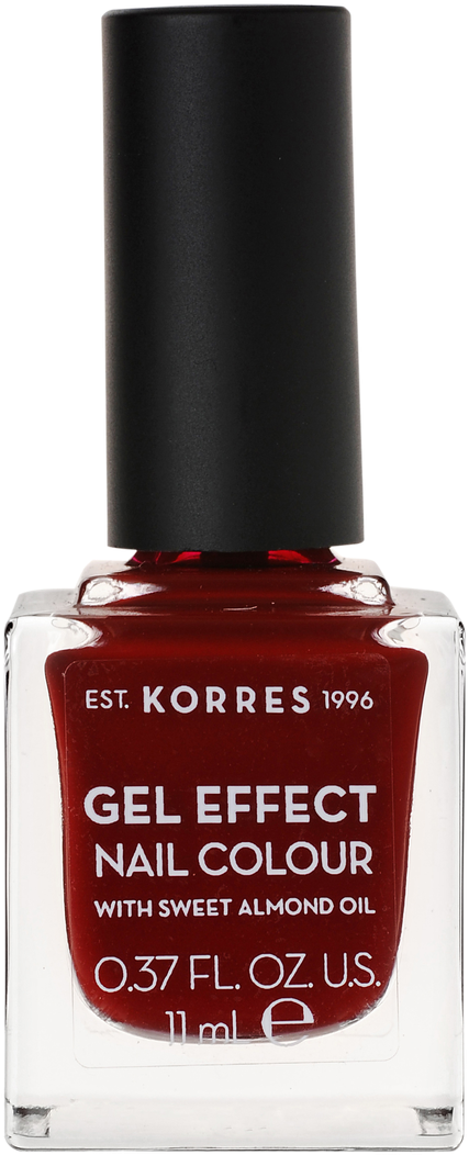 Korres Gel Effect Nail Colour Berry Addict (1280x1280), Png Download