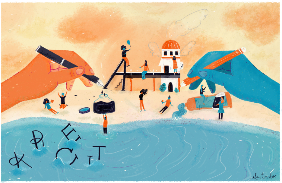 Ilustracion Borde90-1024x651 - Snow (1024x651), Png Download