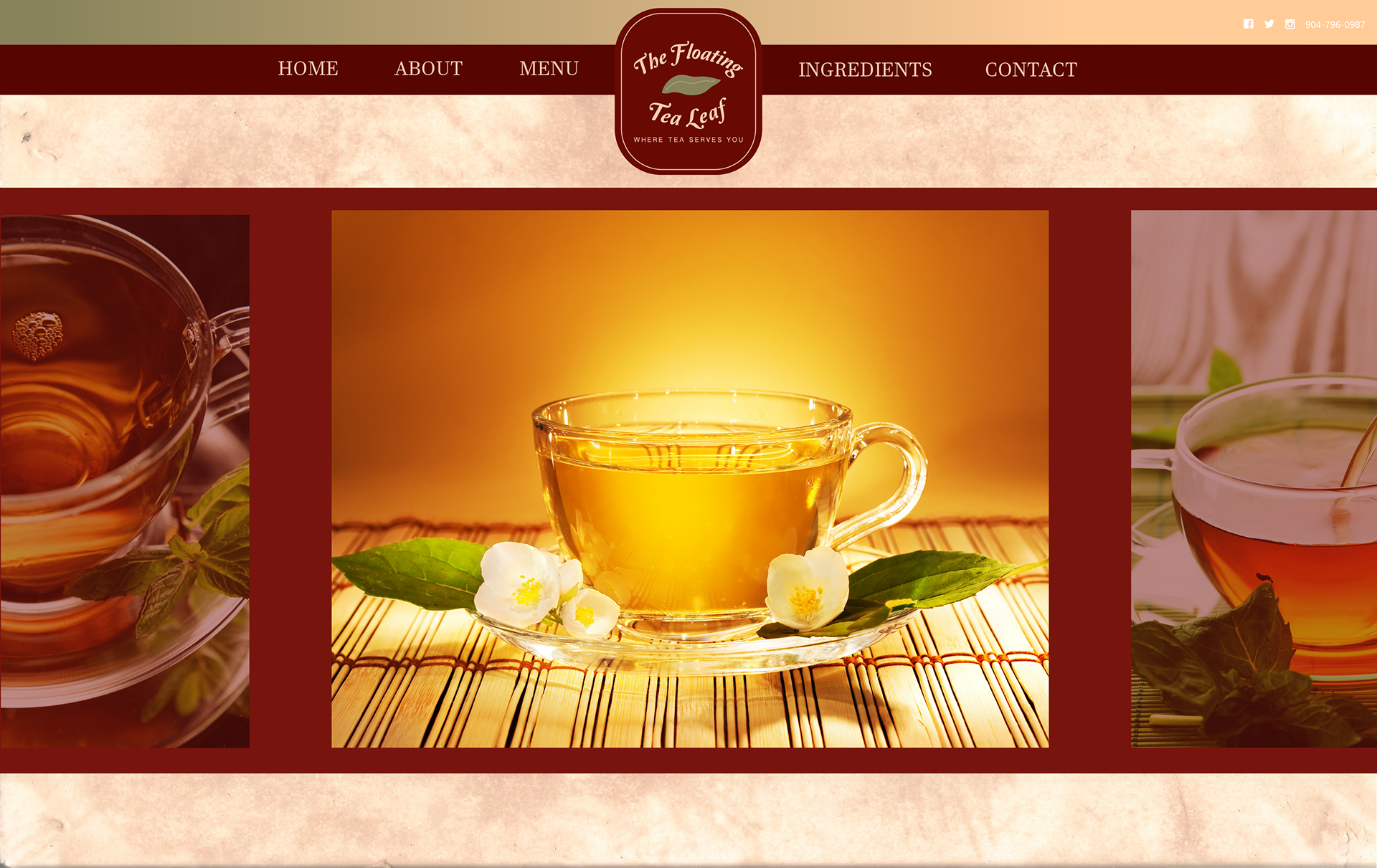 The Floating Tea Leaf Logo - Friend Good Morning Wishes (1920x1211), Png Download