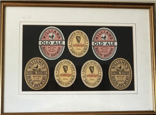 Old Guinness Bottle Labels Print - Coin (600x600), Png Download