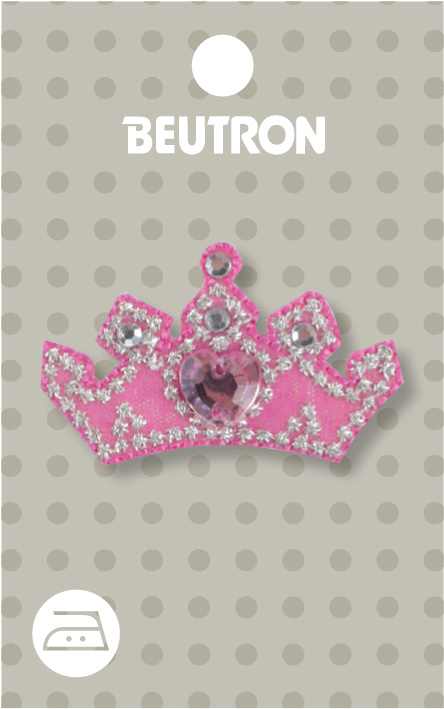 Motif Pink Tiara Minimum - Sequin (800x800), Png Download