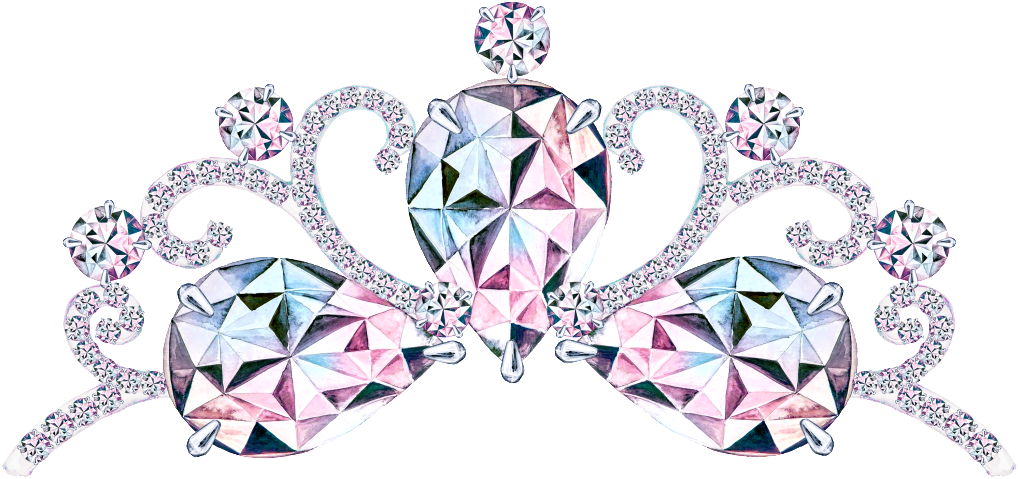 Wedding Headwear Png - Corona De Diamantes Png (1024x484), Png Download