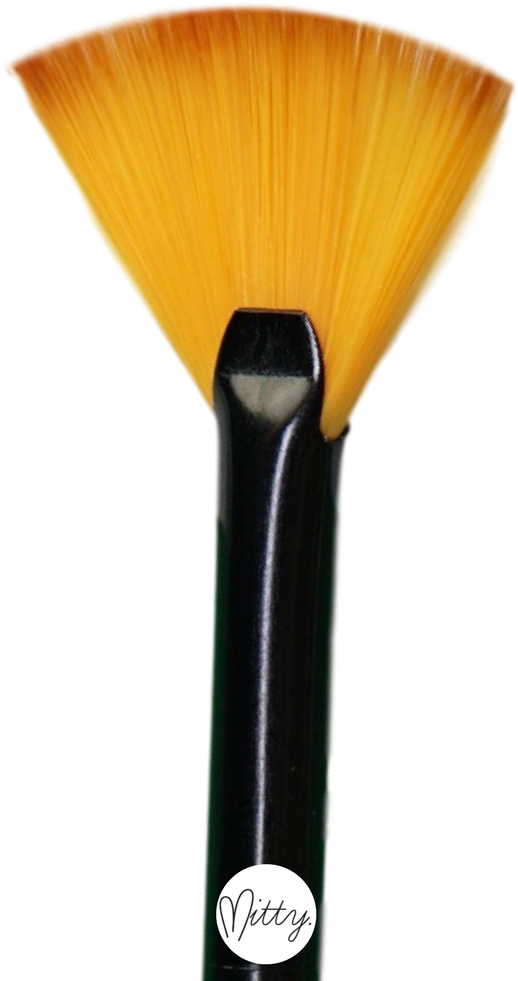 Nailart Fan Brush - Makeup Brushes (1080x1080), Png Download