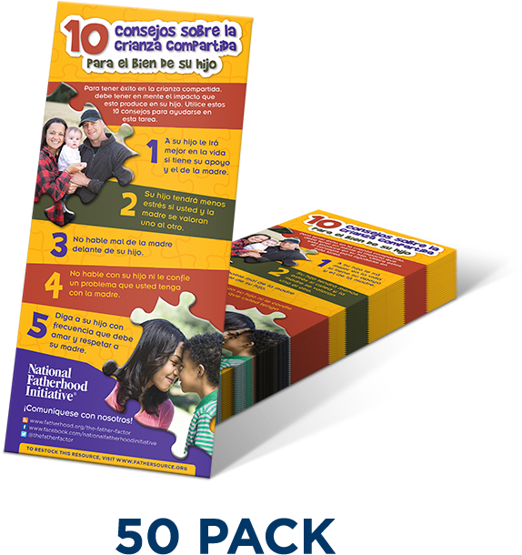 10 Tips On Co-parenting For The Sake Of Your Child - Flyer (700x700), Png Download