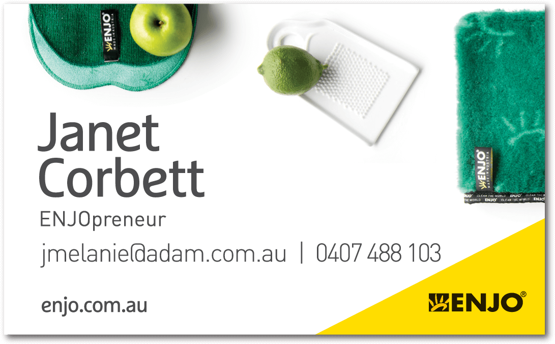 Business Card Fridge Magnet-55mm X 90mm - Enjo (1182x1182), Png Download