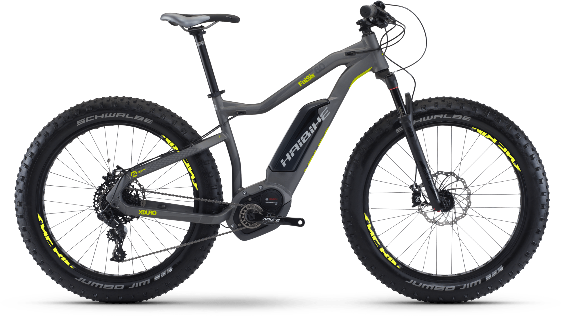 Haibike Xduro Fatsix - Haibike Xduro Fatsix 6.0 2017 (2400x1600), Png Download