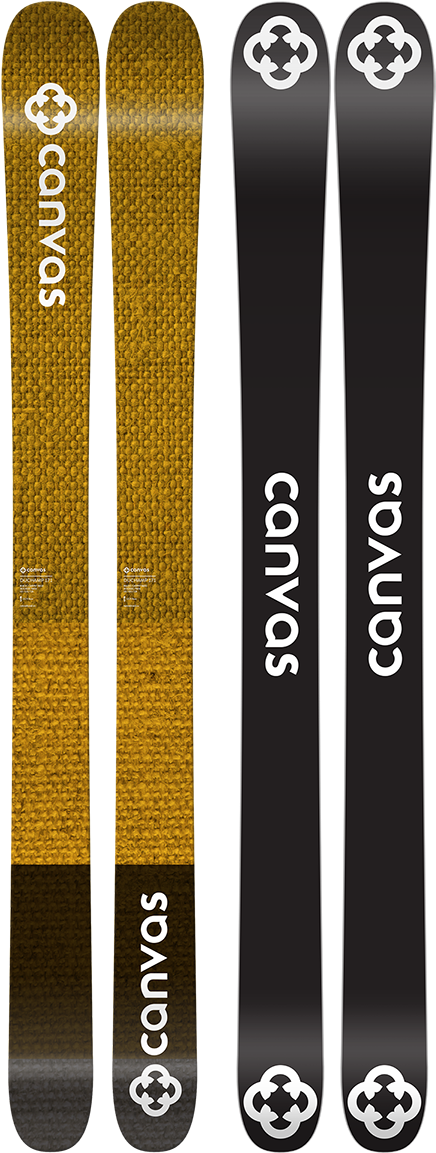 180507 Canvas 171cm Ski (505x1200), Png Download