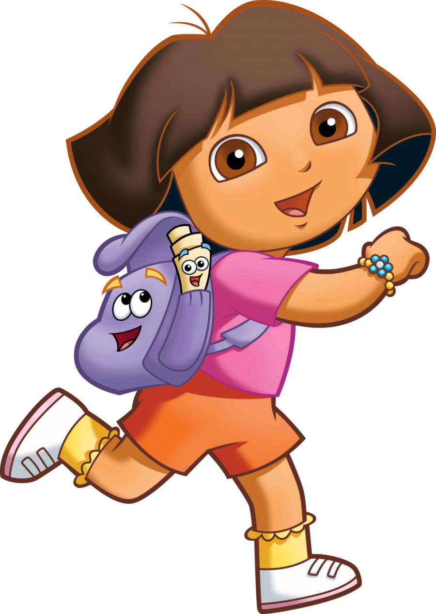 Cartoons Png - Dora The Explorer (900x1265), Png Download