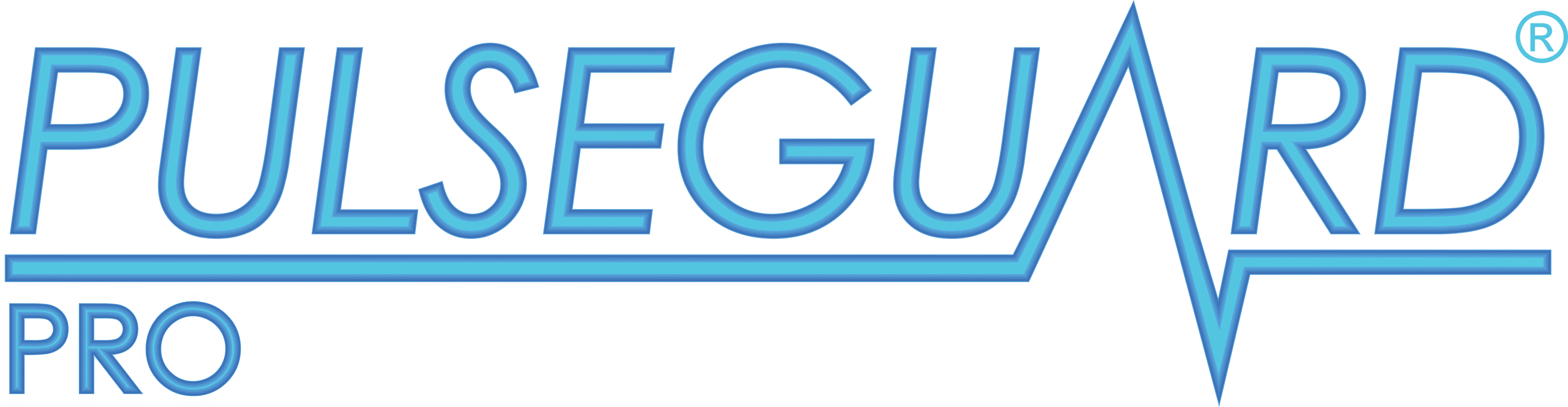 Pulseguard Pro Telecare And Nursing Systems - Graphic Design (3223x837), Png Download