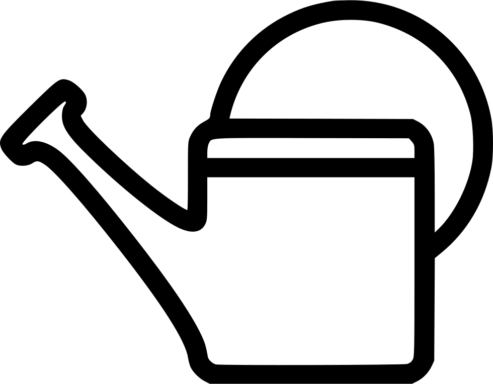 Watering Can Comments - Pixel Watering Can (980x764), Png Download