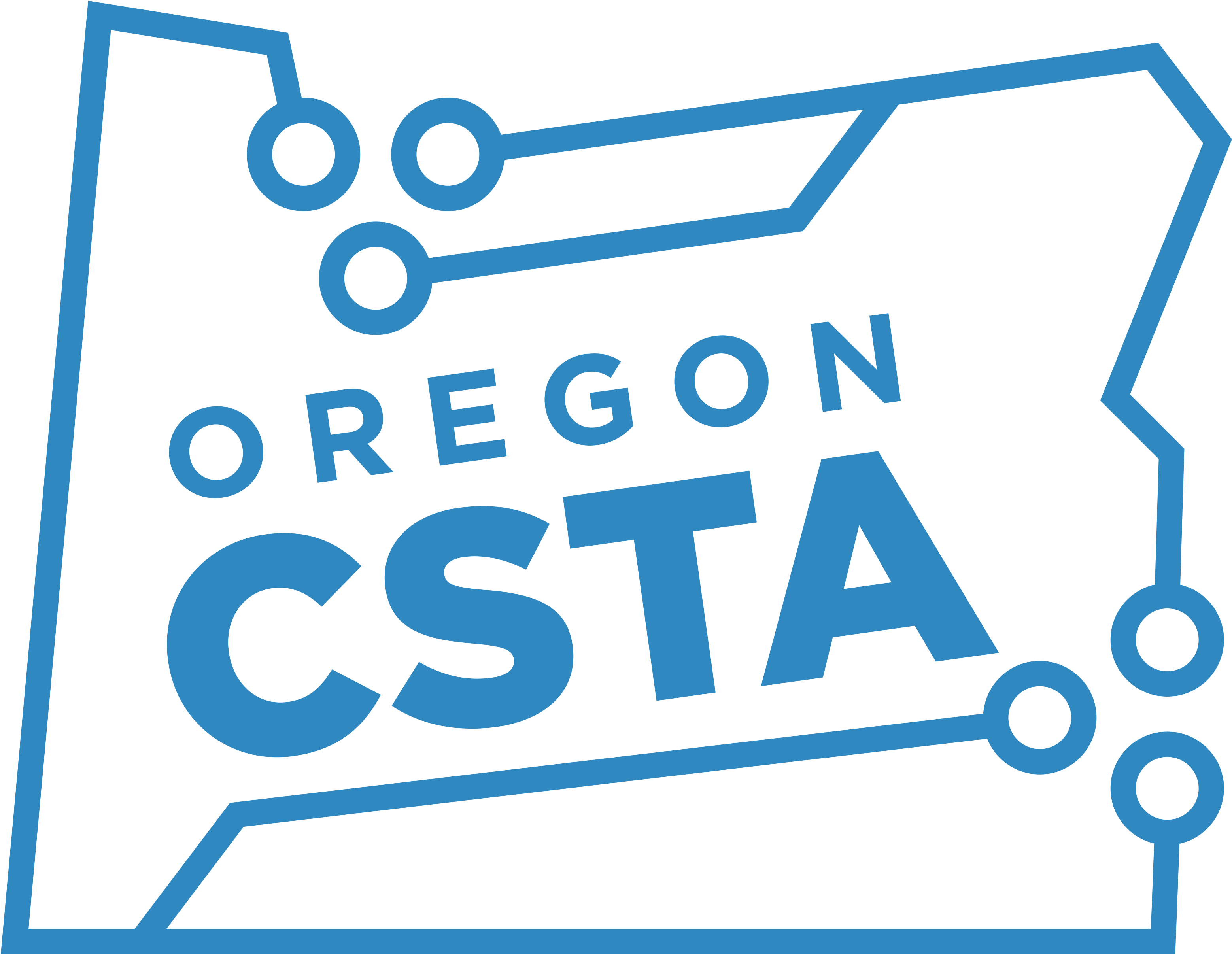 Oregon Computer Science Teachers Association - Circle (3300x2550), Png Download