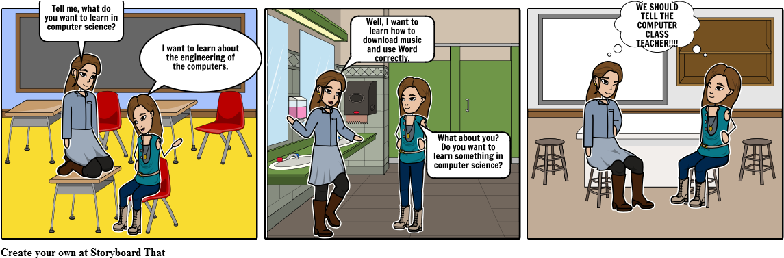 Download Computer Science - Cartoon - Full Size PNG Image - PNGkit
