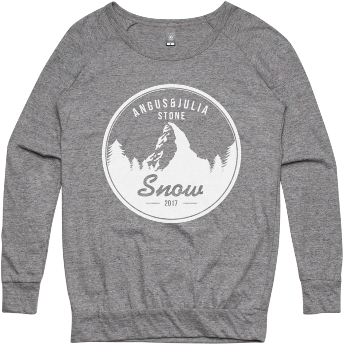 Snow Mountain / Womens Longsleeve T-shirt - Angus And Julia Stone Band T Shirts (1024x1024), Png Download