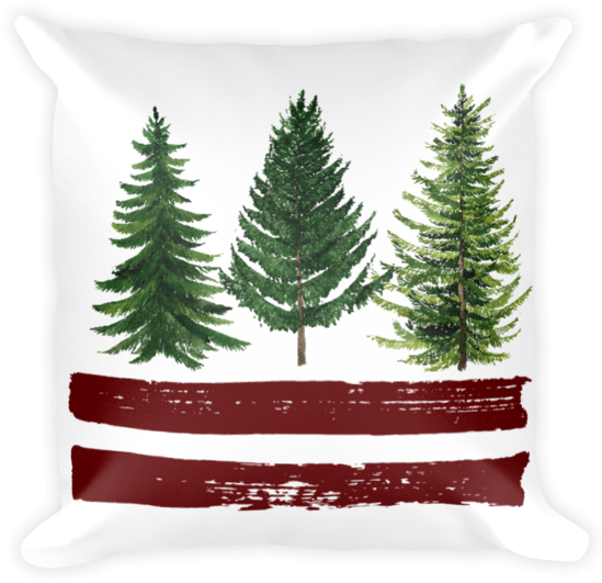 Evergreen - Christmas Tree (600x600), Png Download