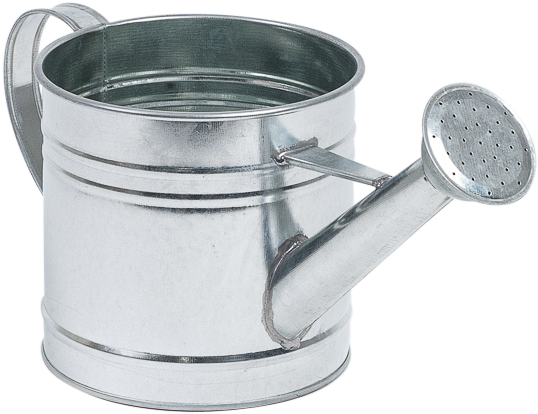16 X Round Watering Can Galvanized - Stock Pot (1200x1200), Png Download