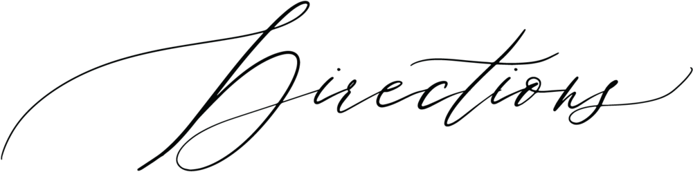 Directions - Calligraphy (1000x319), Png Download