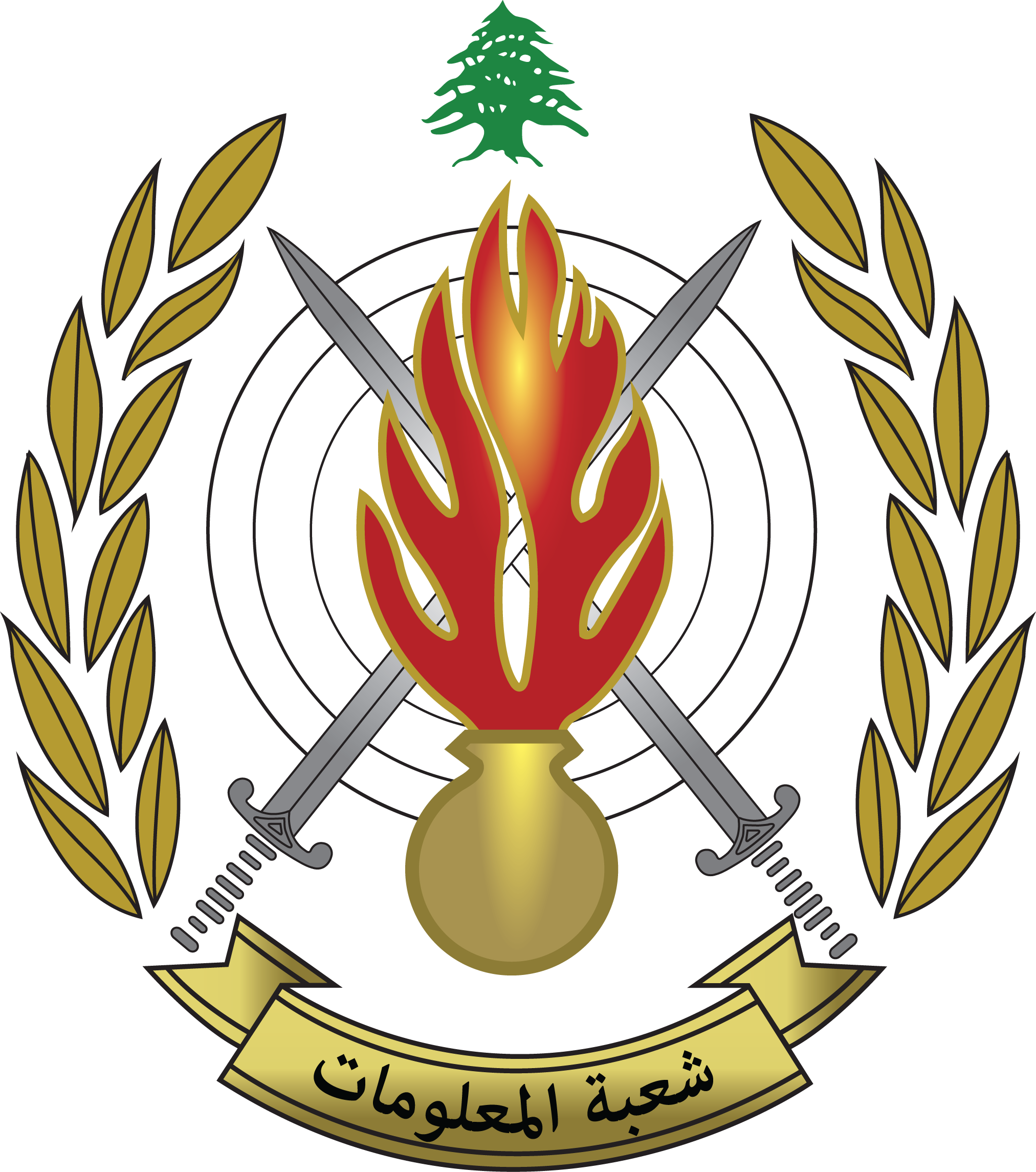 Information Branch - Coat Of Arms Of Lebanon (2025x2290), Png Download