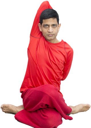 Meaning Of Cow Face Pose - Gomukhasana Png (700x467), Png Download