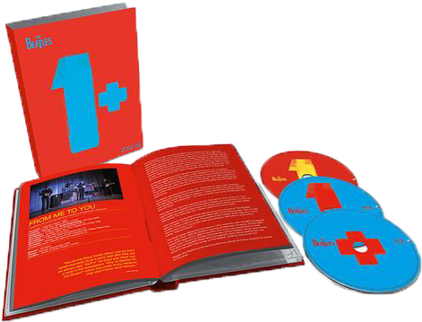 “1 " Cd/2 Blu-ray Combo The Beatles - Beatles 1+ Blu Ray (600x600), Png Download
