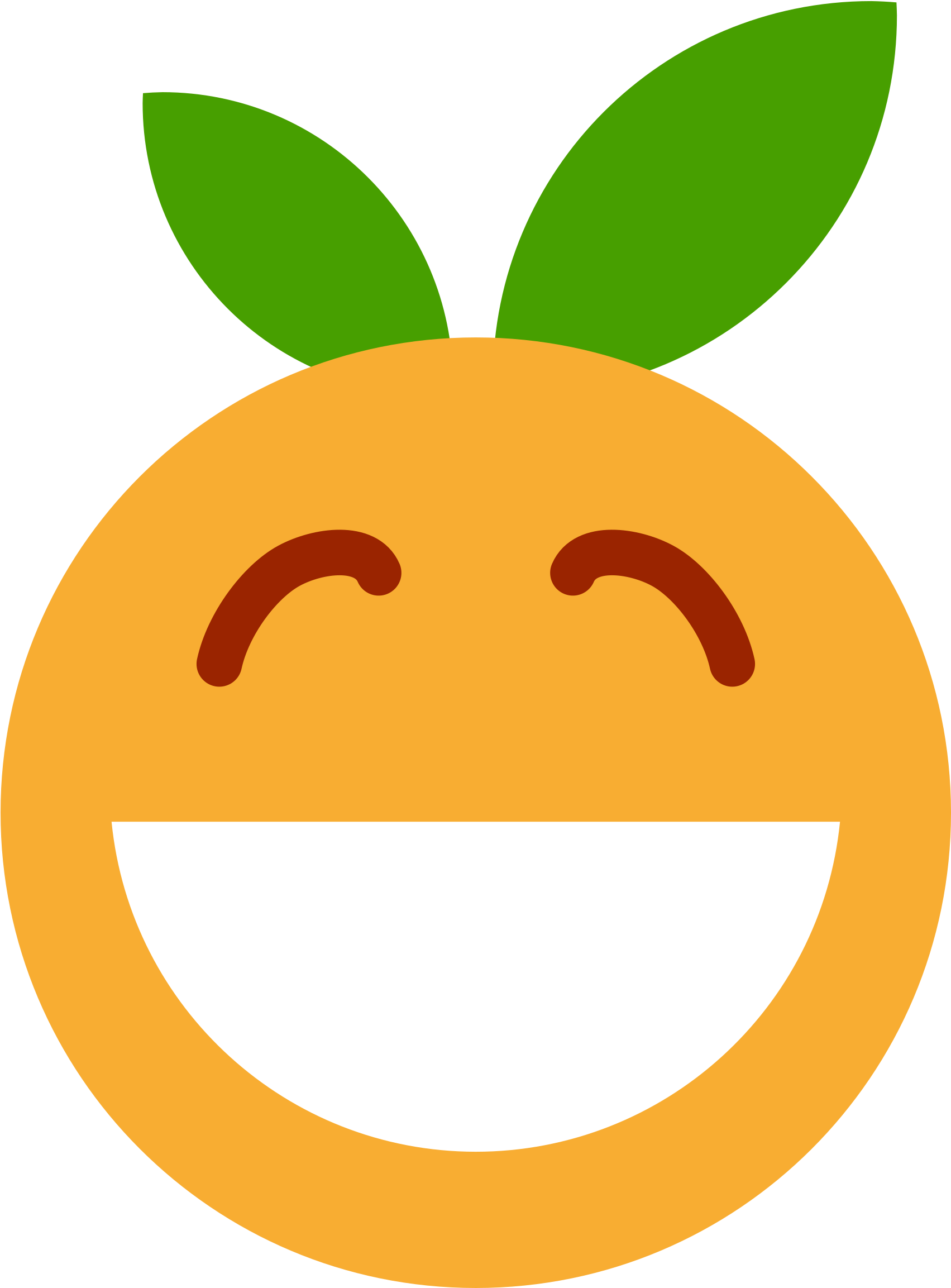 This Free Icons Png Design Of Smiley Clem Grand Sourire (1702x2400), Png Download