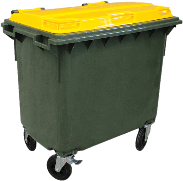Bin Wheelie Large - Dustbin Png (709x732), Png Download