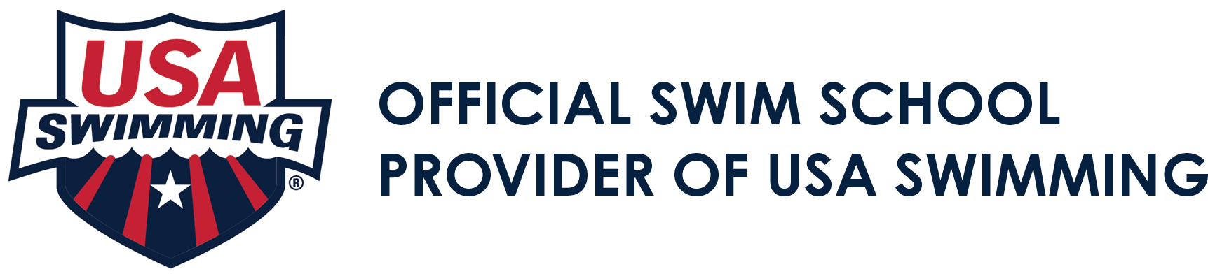 Usaswimming Lockup Horizontal-color - Usa Swimming (1800x450), Png Download