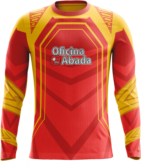 Camisa De Trilha Personalizada - Long-sleeved T-shirt (500x616), Png Download