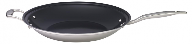 5" Fry Pan With Black Ceramic Coating - Cuisinart Poele (800x800), Png Download