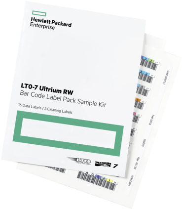 Pacote Etiquetas Código De Barras Hpe Lto-6 Ultrium - Hewlett Packard Enterprise (800x600), Png Download